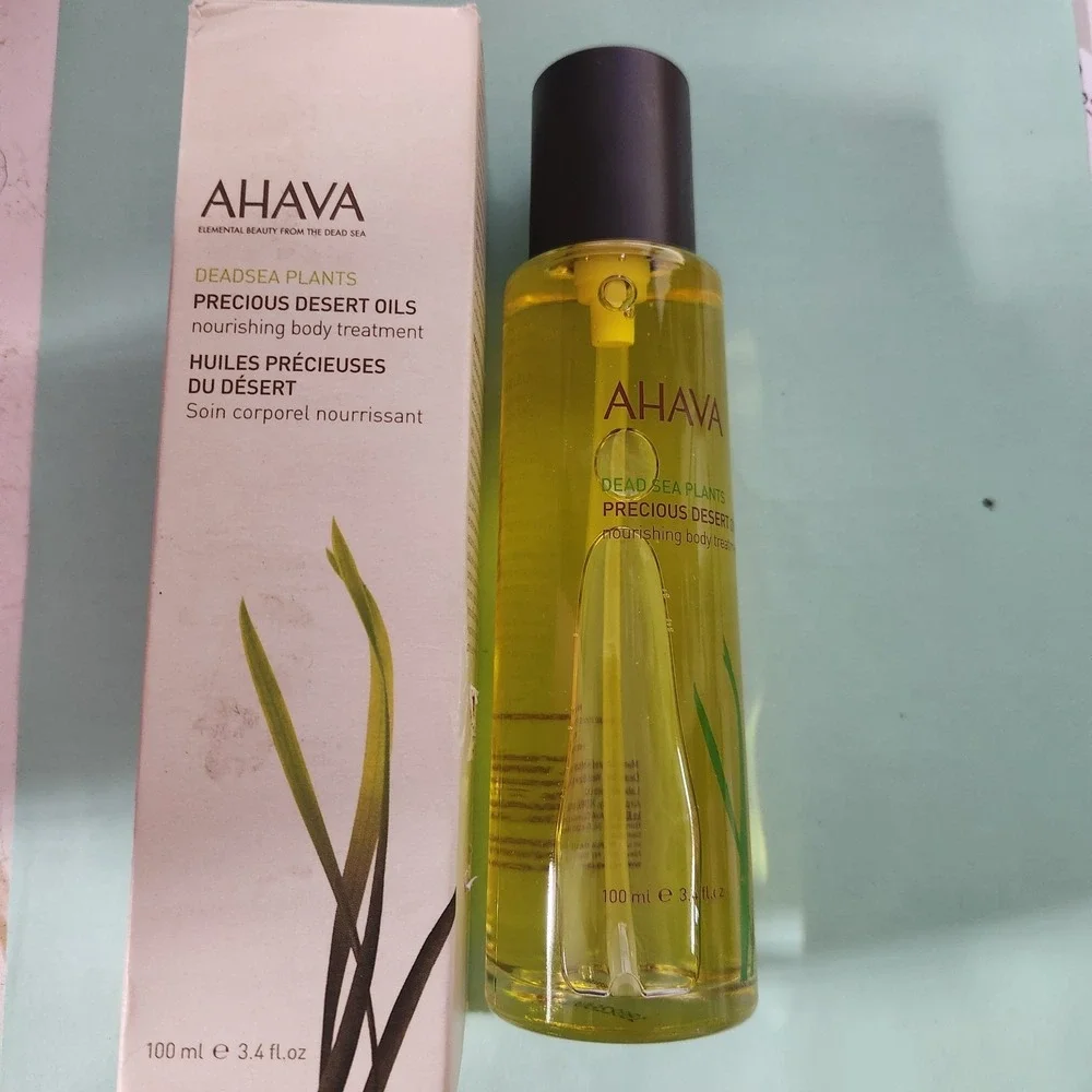 AHAVA DEADSEA PLANTS PRECIOUS DESERT OILS 3.4 OZ RARE AUTHENTIC